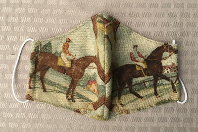 Horse Tapestry Face Mask